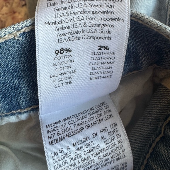 Mother x Miranda Kerr Easy Does It Ankle Jean In Thanks For Everything Size 27 - Picture 8 of 8